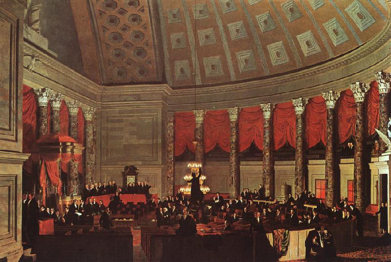 Samuel Finley Breese Morse Congress Hall oil painting image